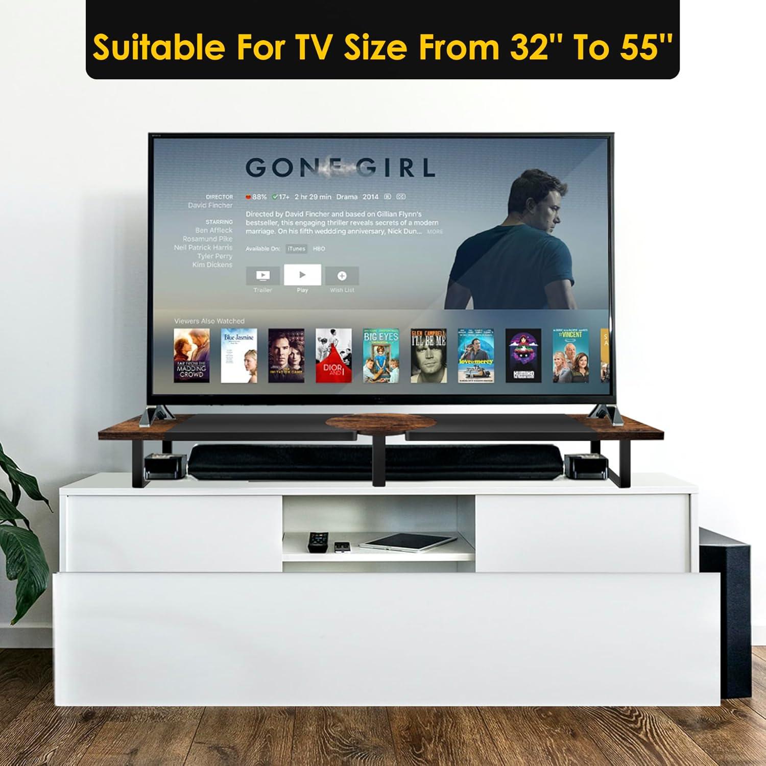 Soporte Elevador Doble para Monitor Across-Star 110x23.5 cm