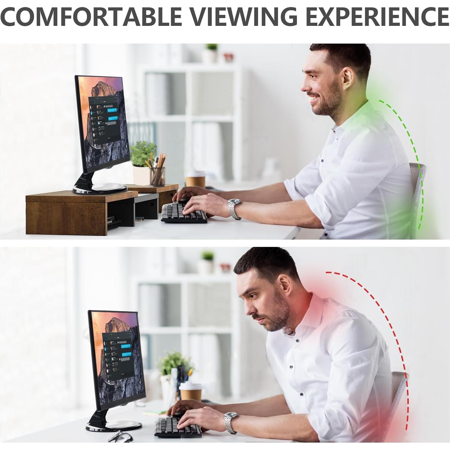 Soporte Doble para Monitor TAVR Ajustable 77.9-110 cm