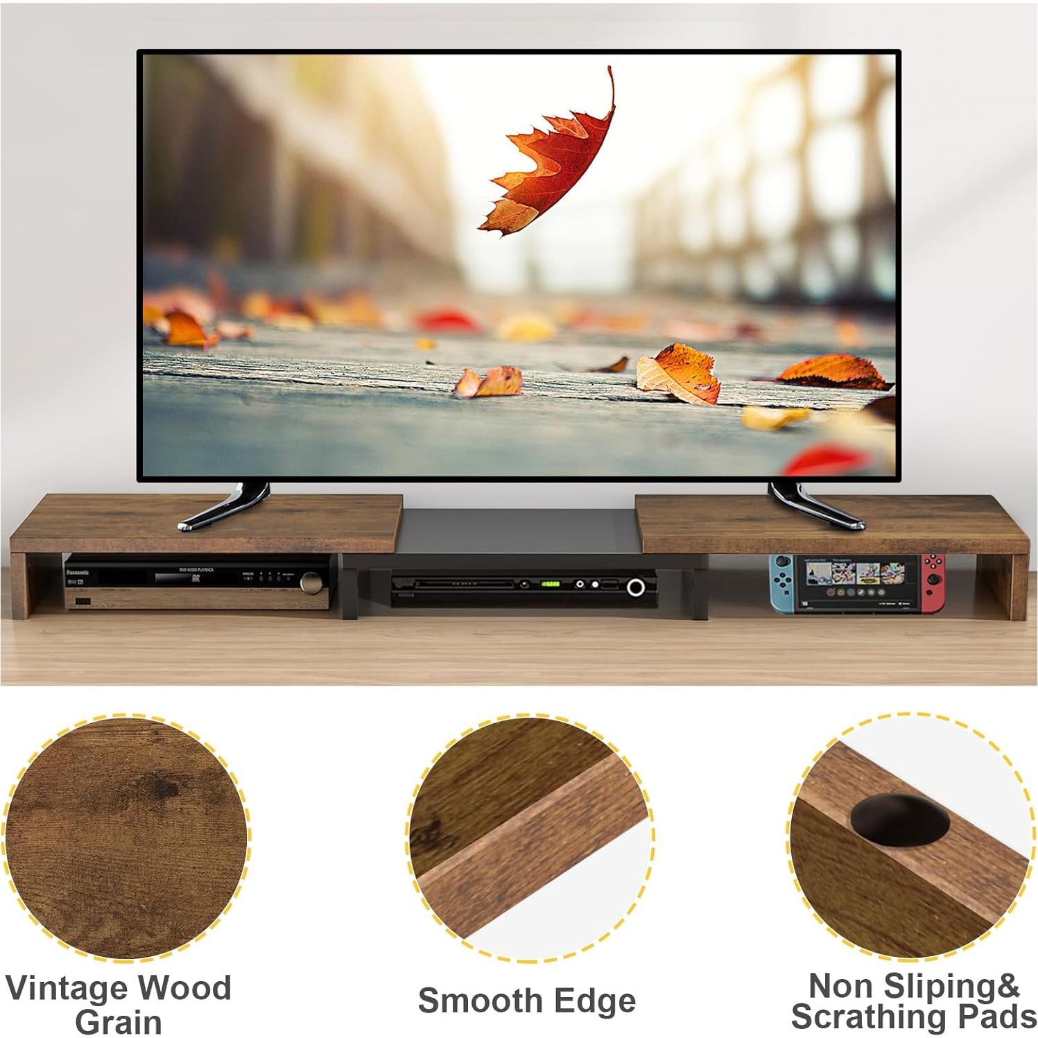 Soporte Doble para Monitor TAVR Ajustable 77.9-110 cm