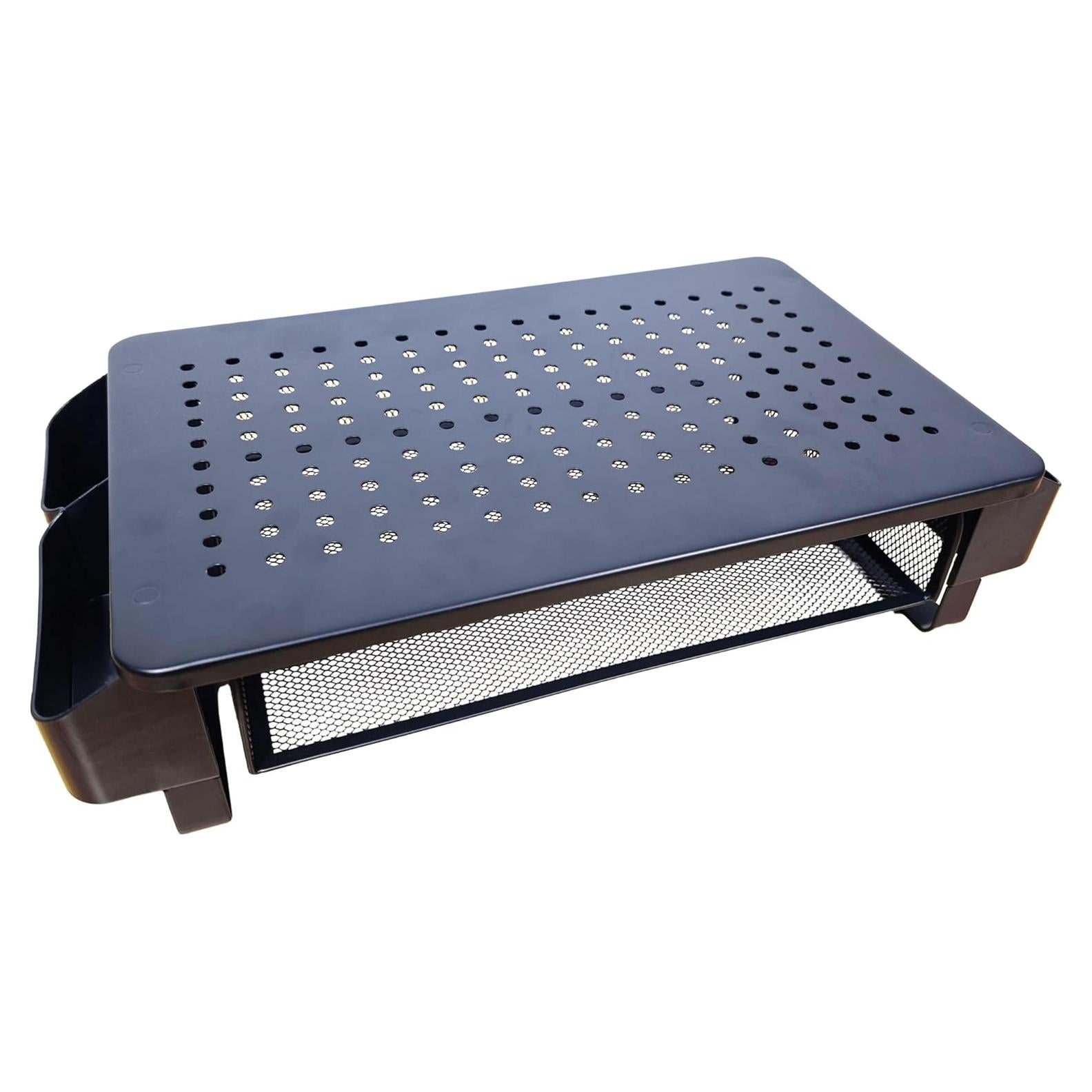 Soporte para Monitor Elevador VOXMOUNT con Cajón y Almacenamiento