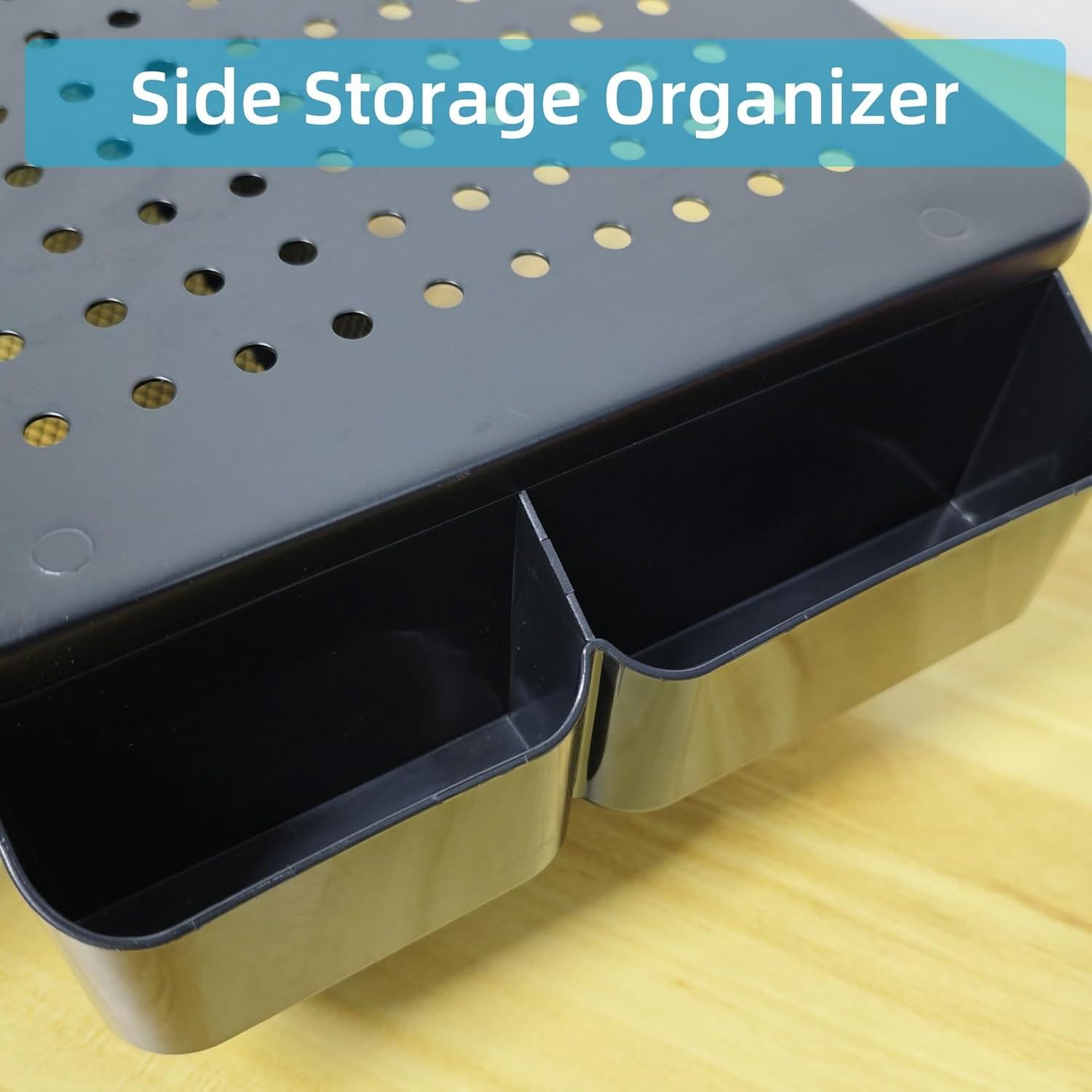 Soporte para Monitor Elevador VOXMOUNT con Cajón y Almacenamiento