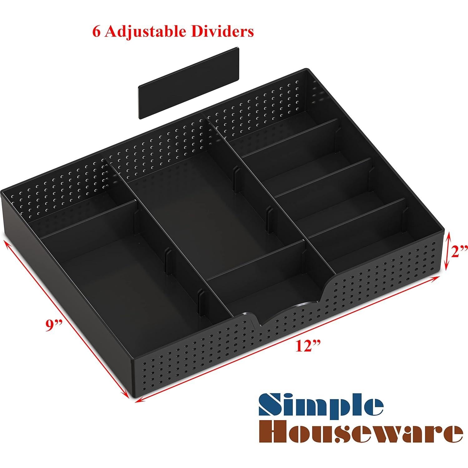 Soporte para Monitor Simple Houseware con Bandeja Ajustable Espresso