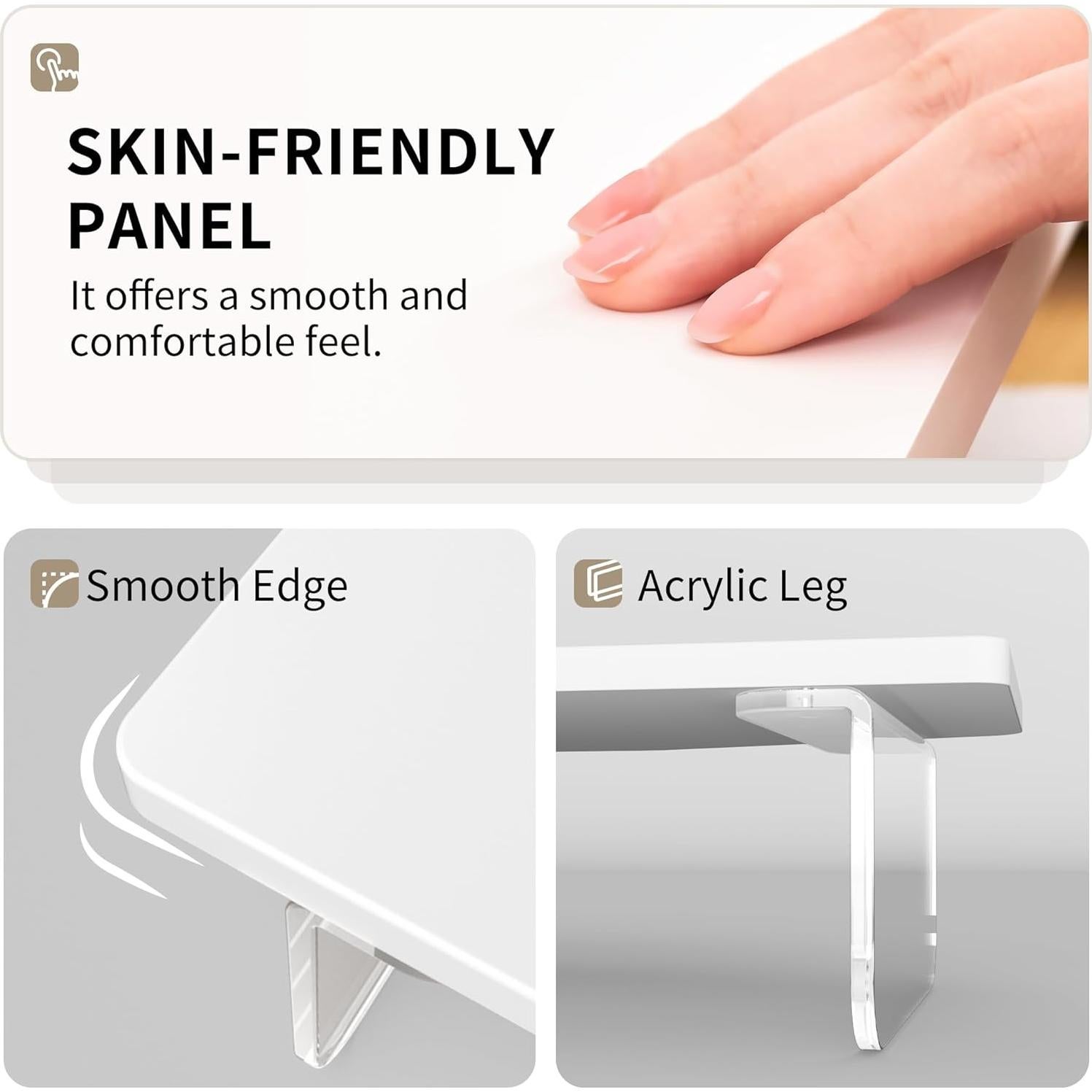 Soporte Elevador de Monitor Doble AFOOYO Ajustable 112.8 cm