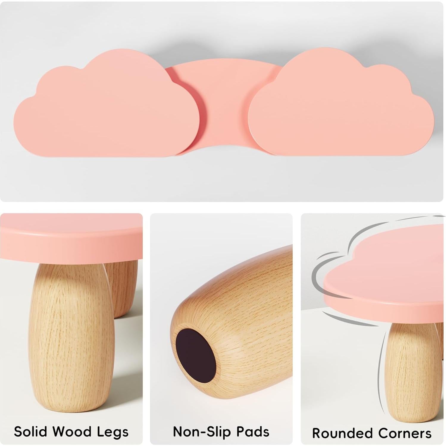 Soporte Doble para Monitores AFOOYO Rainbow Dual-Pink Ajustable