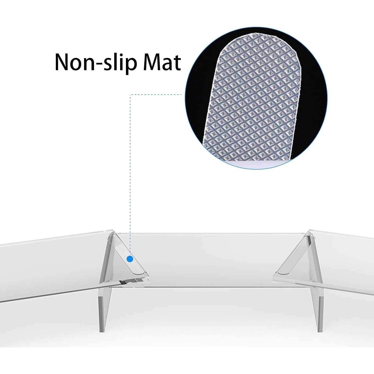 Soporte para Monitor Acrílico Transparente JKsmart 90 cm Ajustable