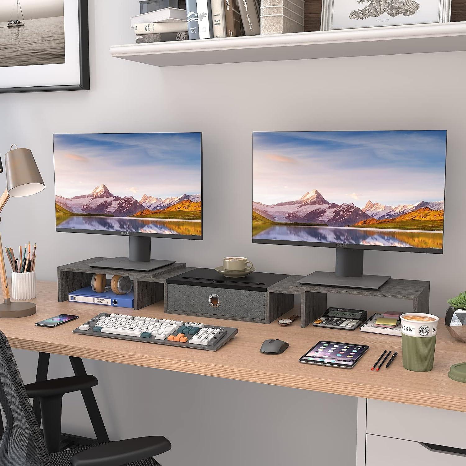 Soporte Triple para Monitor WESTREE Ajustable 2-3 Monitores