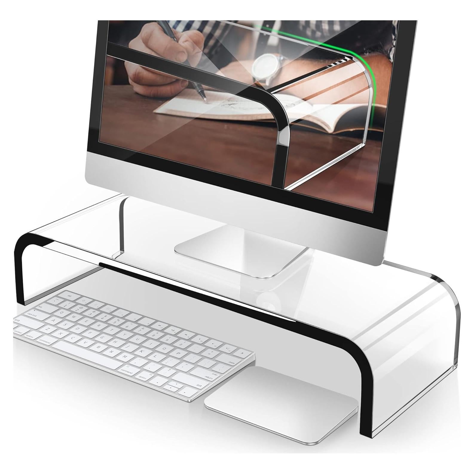 Soporte de Monitor Acrílico AboveTEK 51.8x20.3x8.9 cm