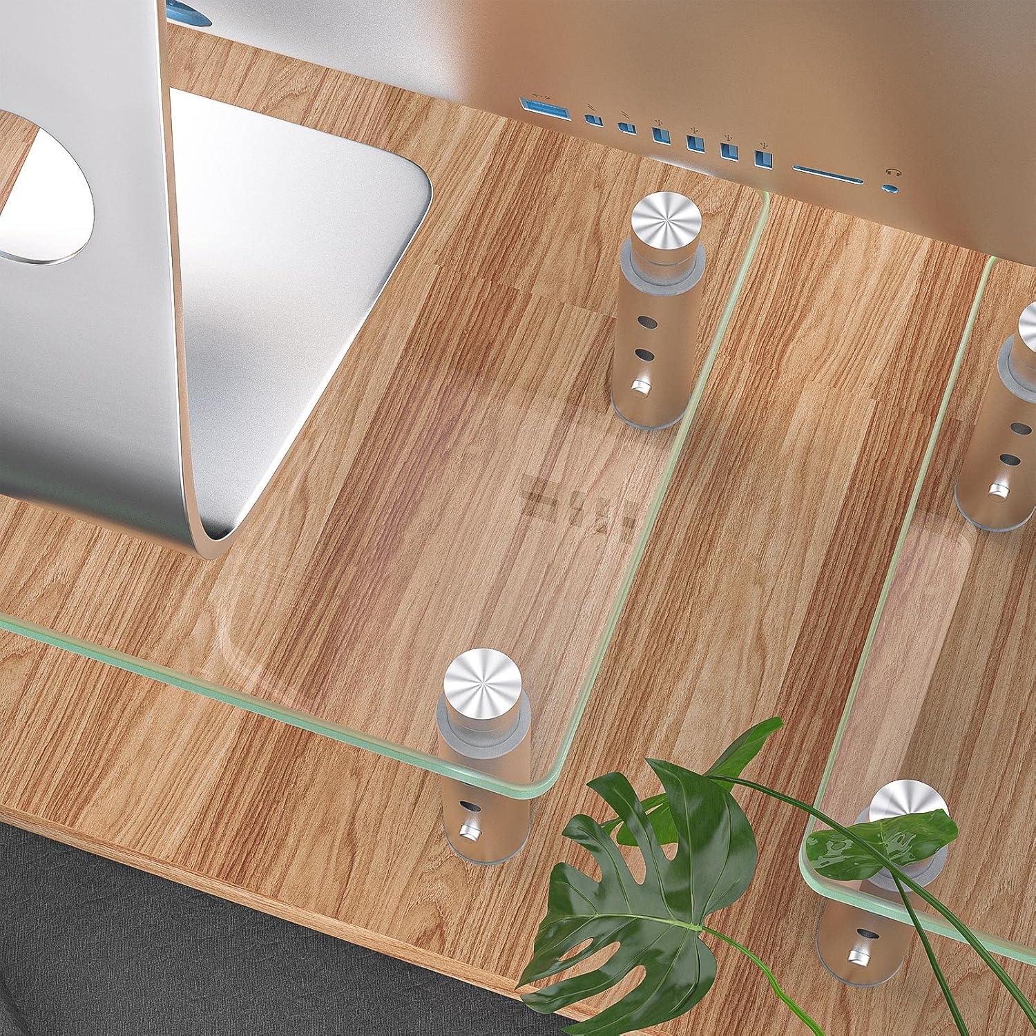 Soporte para Monitor Ajustable Hemudu HD06T-201, 3 Alturas