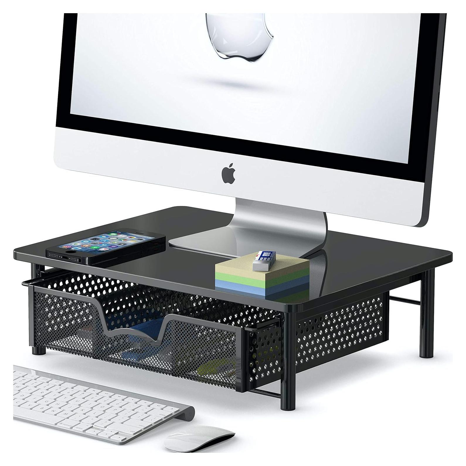 Soporte para Monitor Simple Houseware con Cajón Ergonómico