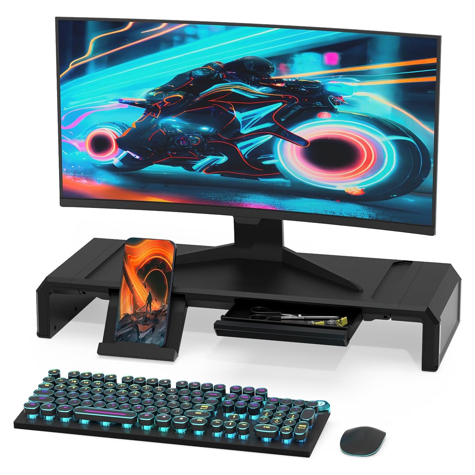 Soporte para Monitor Heymaster Plegable Ajustable con RGB