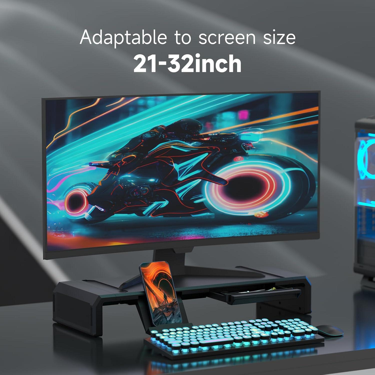 Soporte para Monitor Heymaster Plegable Ajustable con RGB