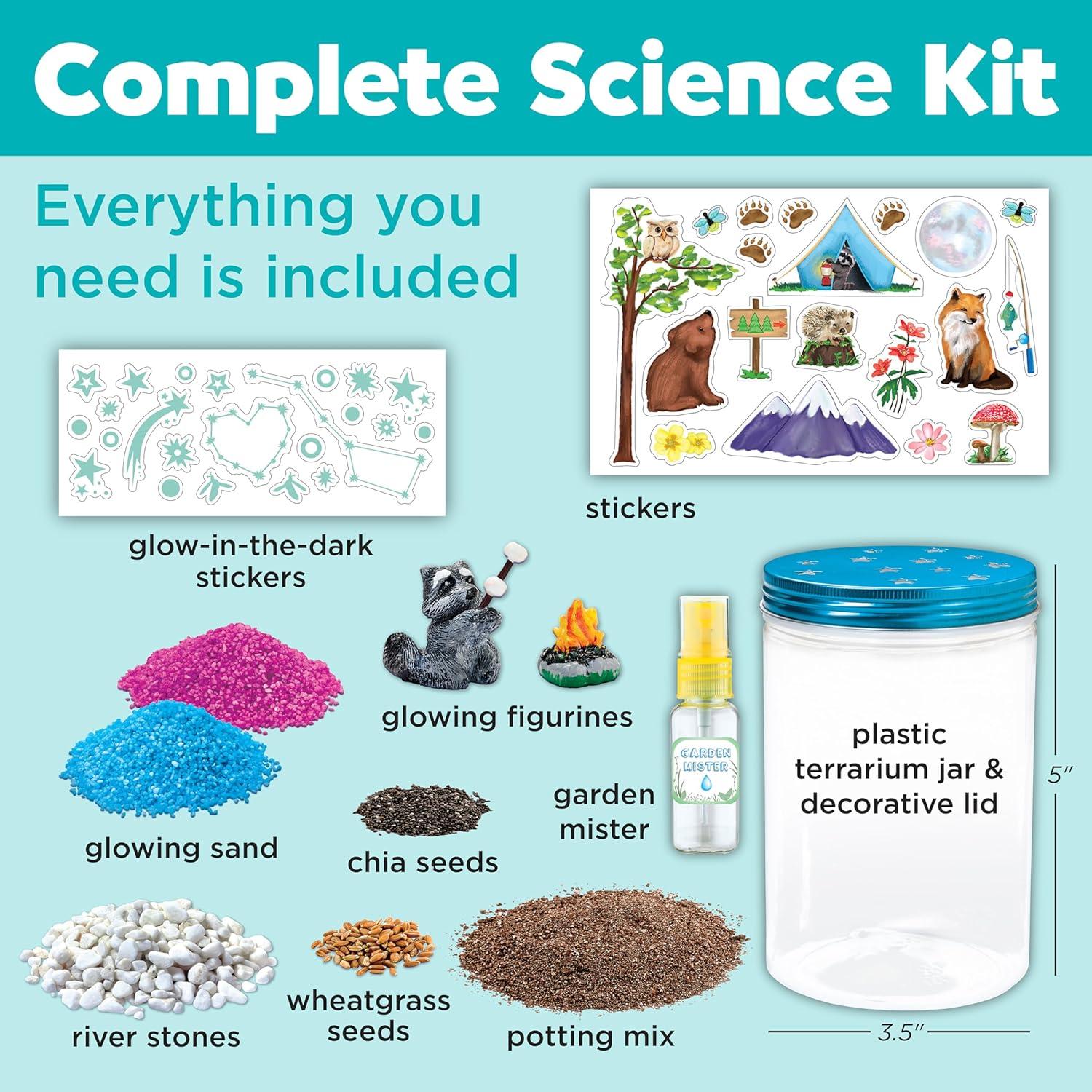 Kit de Terrario Grow 'N Glow Creativity for Kids - Ciencia 6+