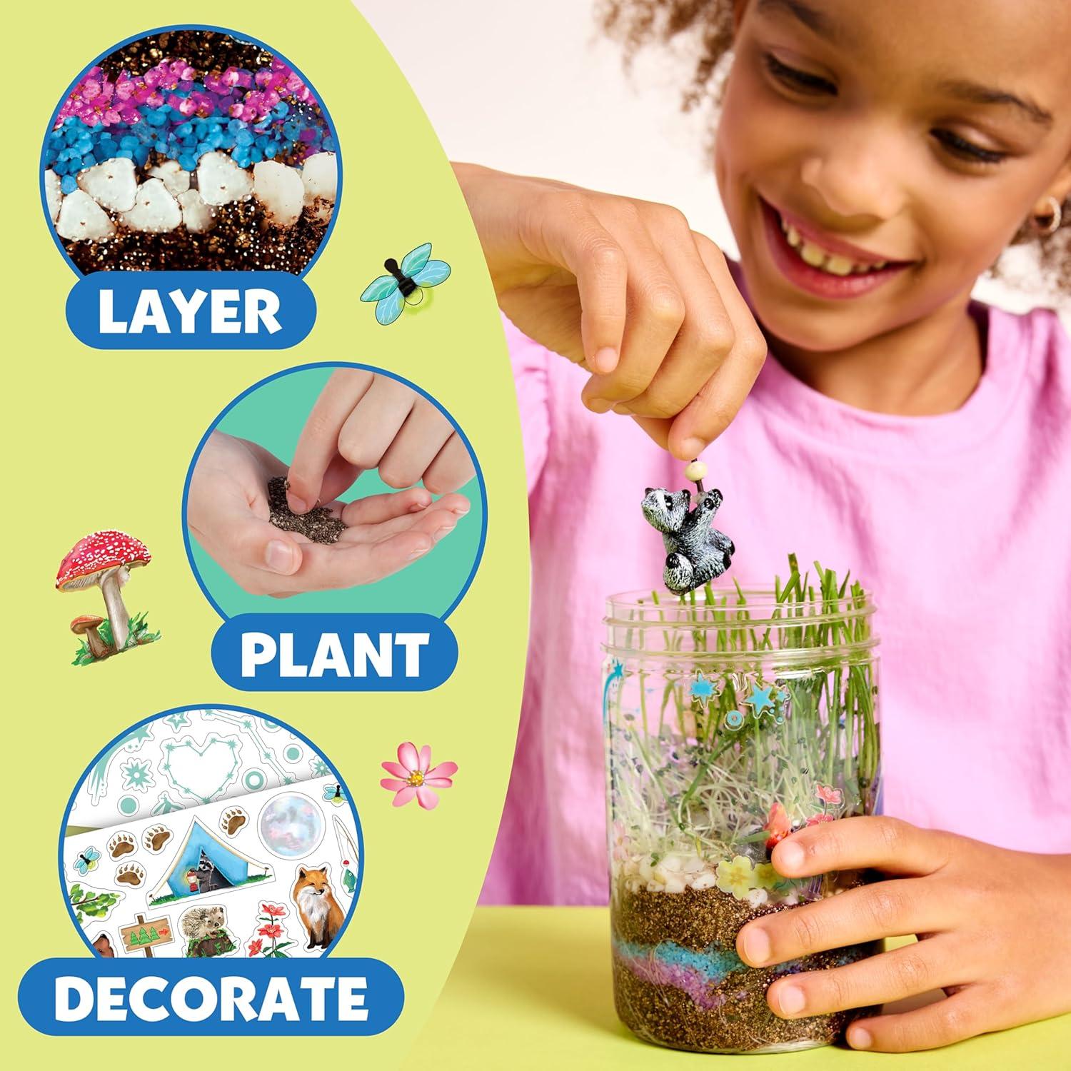 Kit de Terrario Grow 'N Glow Creativity for Kids - Ciencia 6+