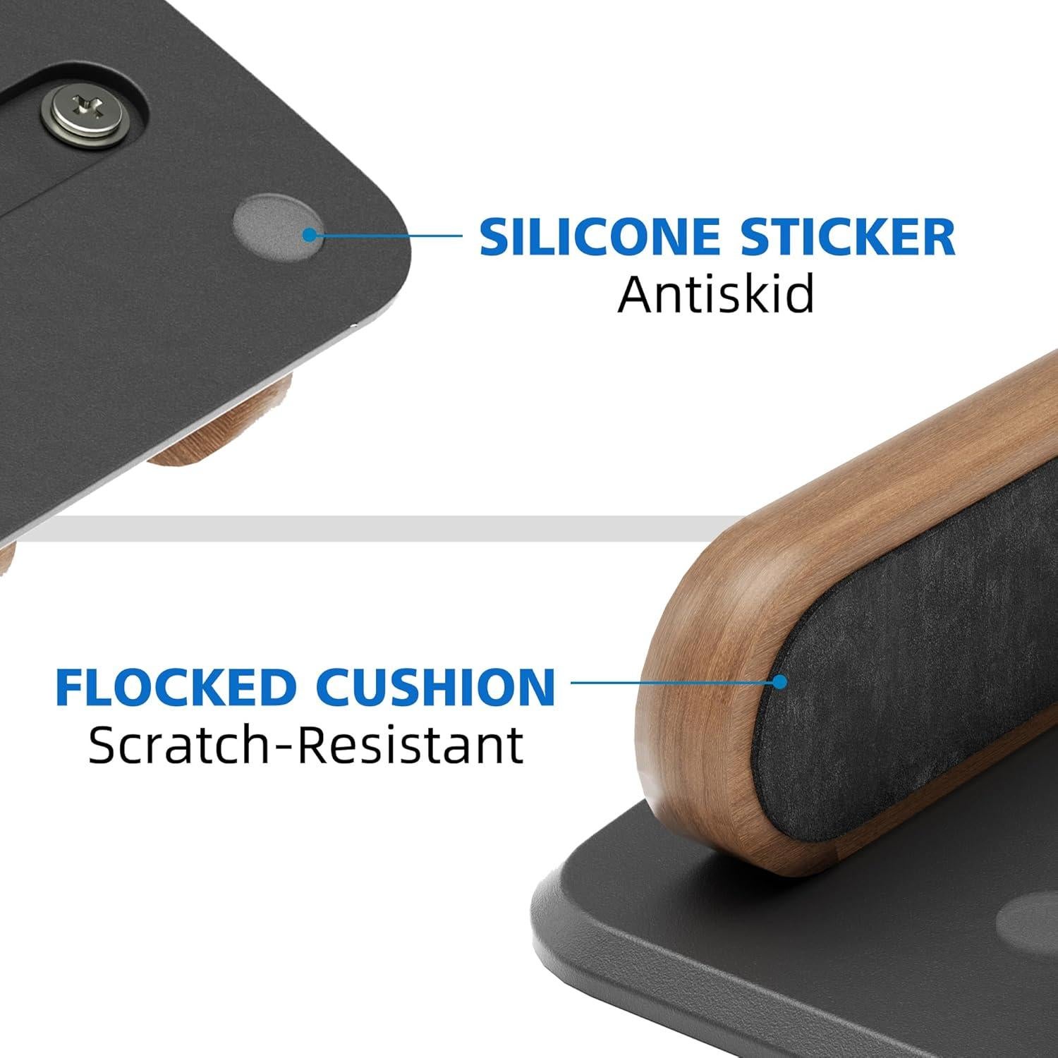 Soporte Vertical para Mac mini AFOOYO Aluminio y Madera