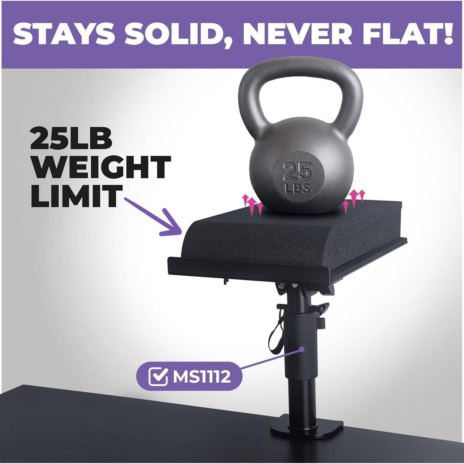 Almohadillas de Aislamiento para Monitores Liquid Stands 30.5x20.3cm