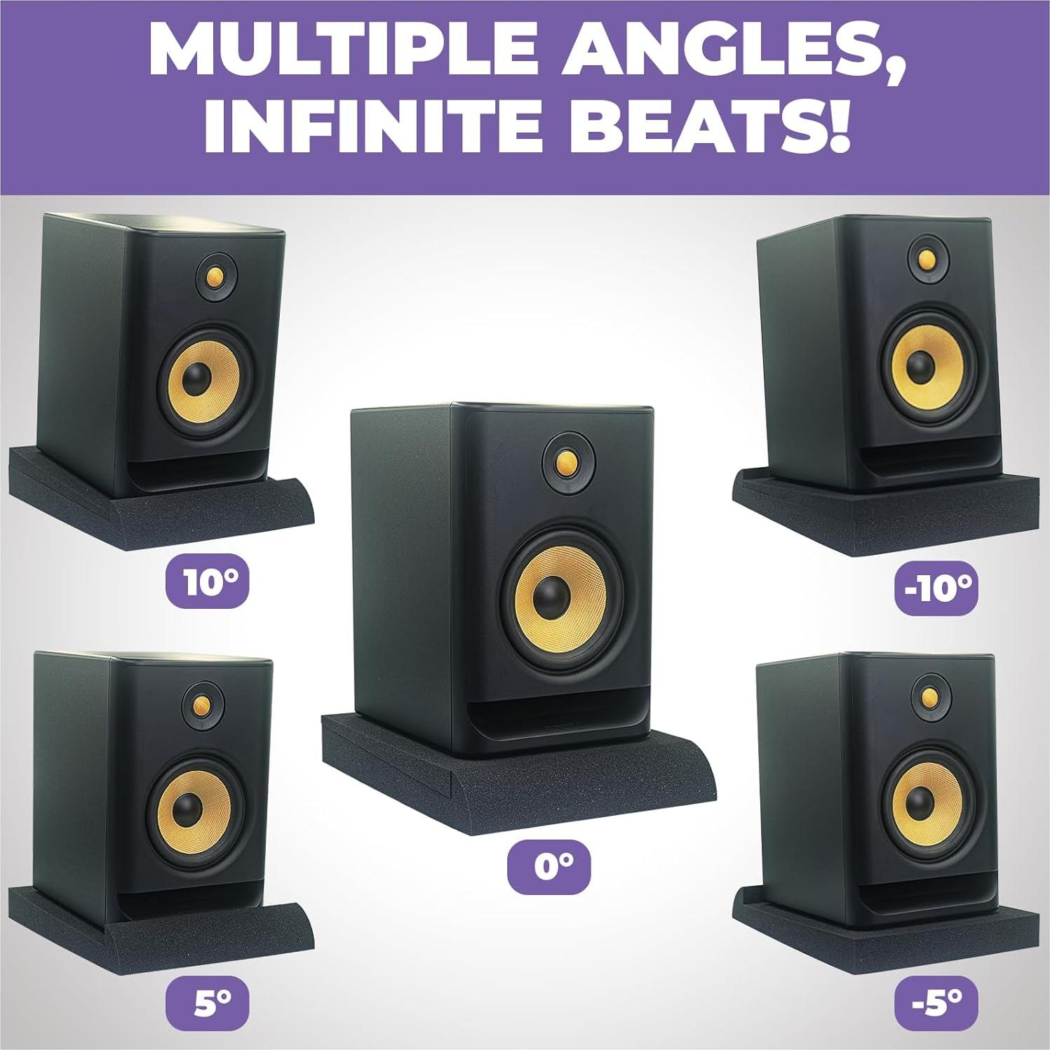 Almohadillas de Aislamiento para Monitores Liquid Stands 30.5x20.3cm