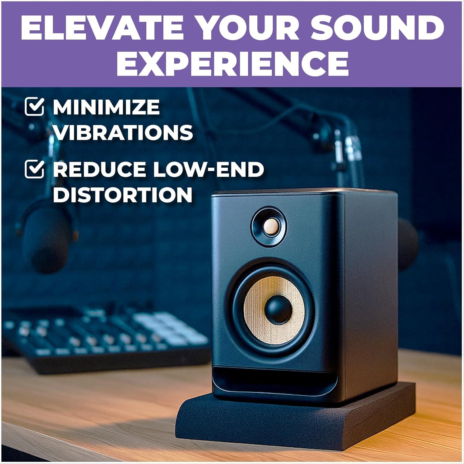 Almohadillas de Aislamiento para Monitores Liquid Stands 30.5x20.3cm