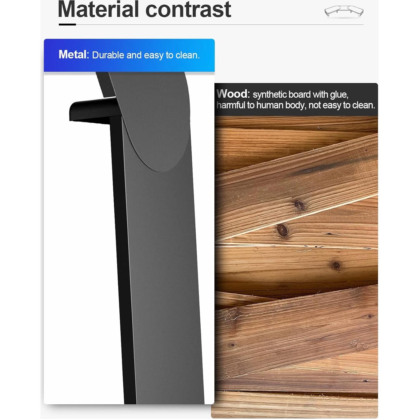 Soporte para Monitor EAXBUX con Carga Inalámbrica y 4 USB