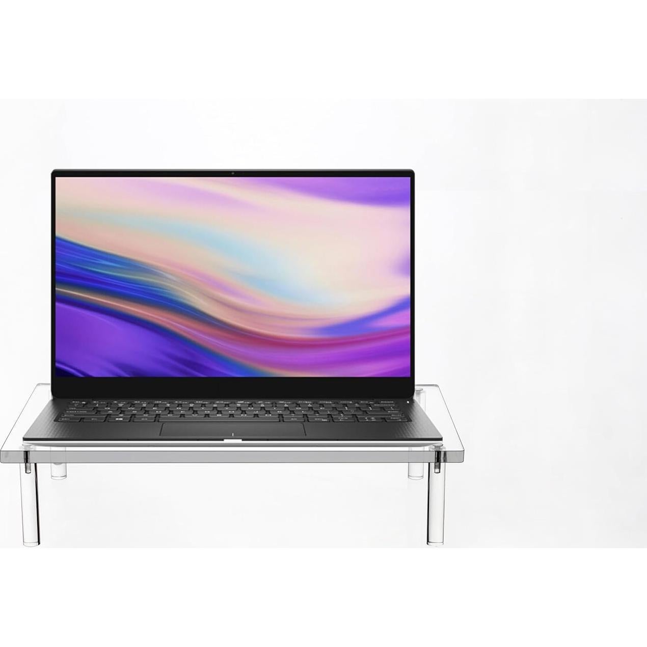 Soporte de Monitor Acrílico Jusalpha 10mm - 36.83x22.86x8.64cm