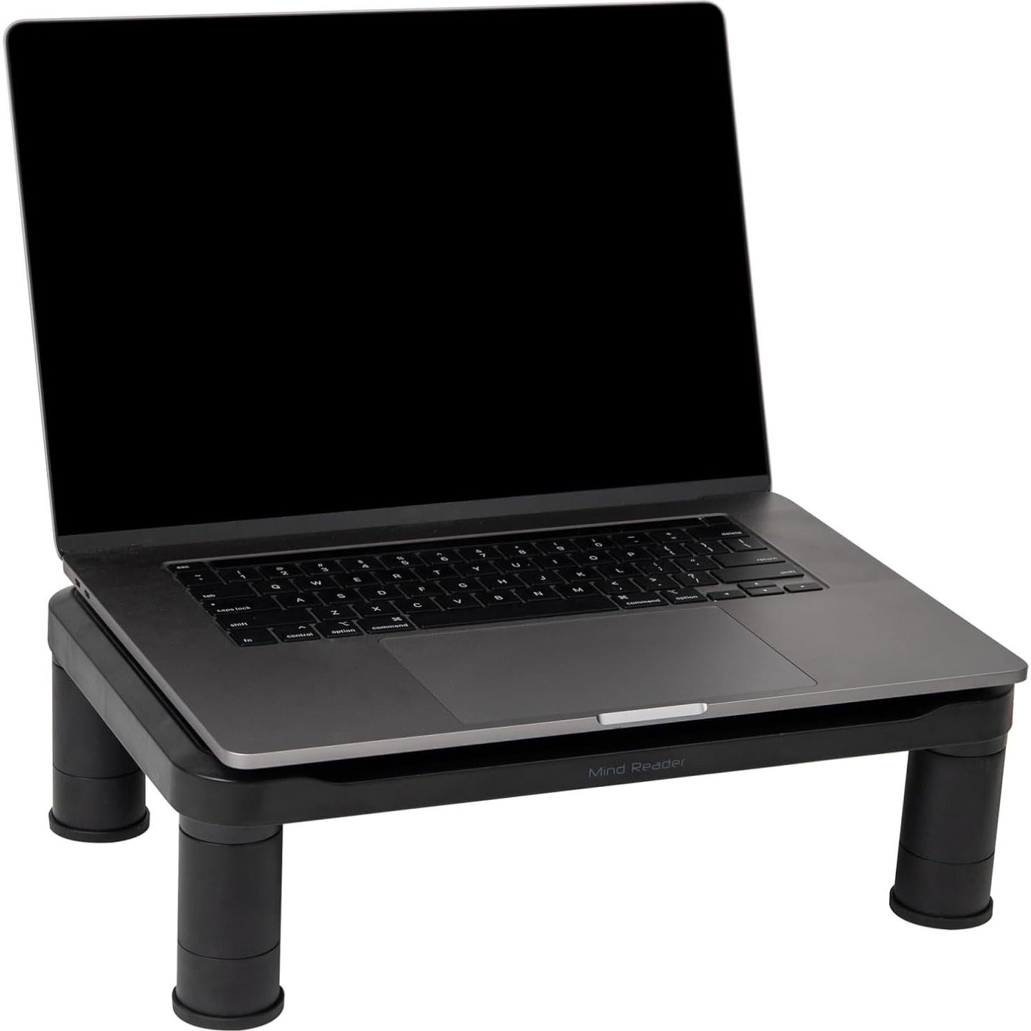 Soporte para Monitor Ajustable Mind Reader Set de 2 Negro