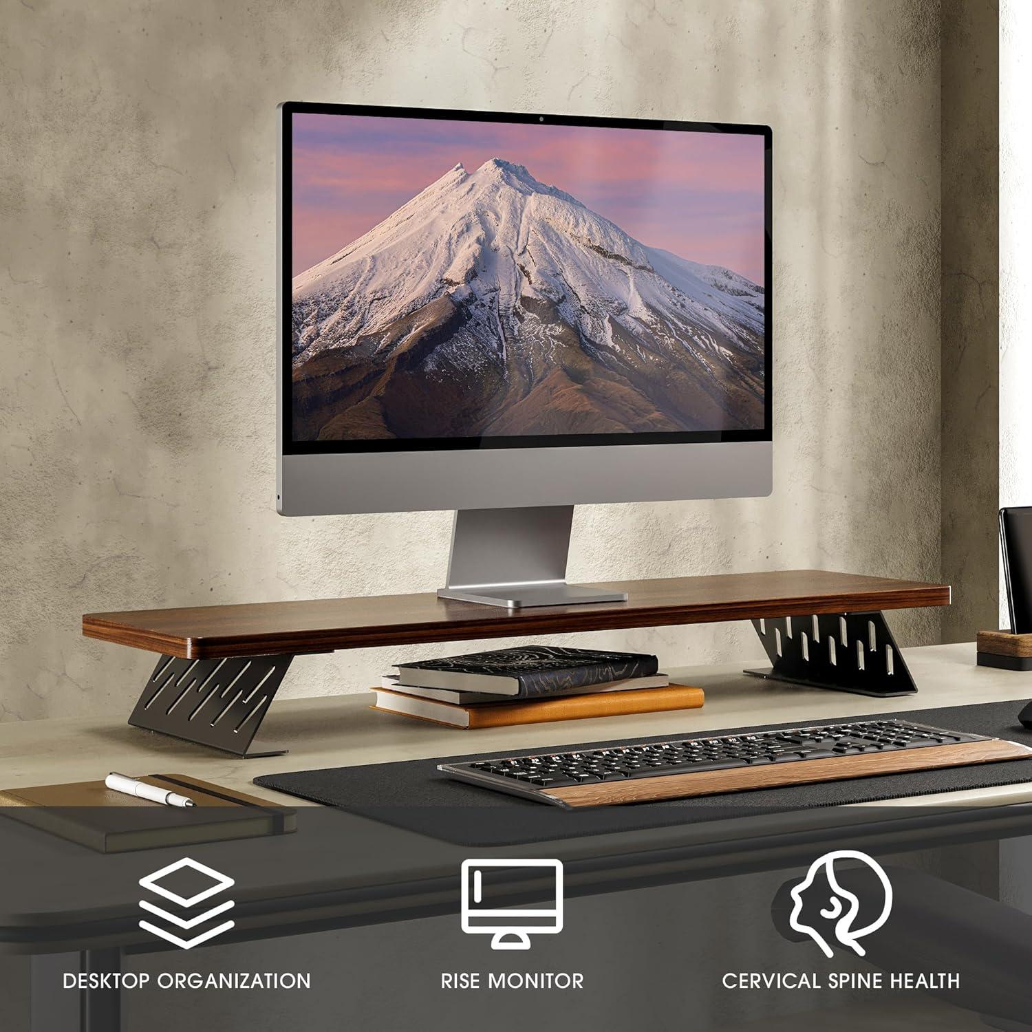 Soporte para Monitor Fenge 108x23.37x13.72 cm, Elevador de Escritorio