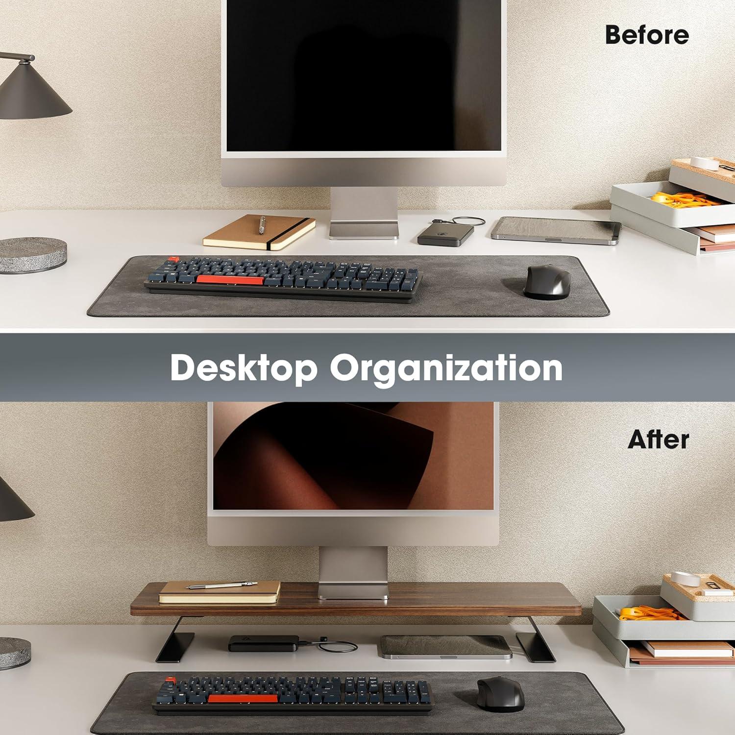 Soporte para Monitor Fenge 108x23.37x13.72 cm, Elevador de Escritorio