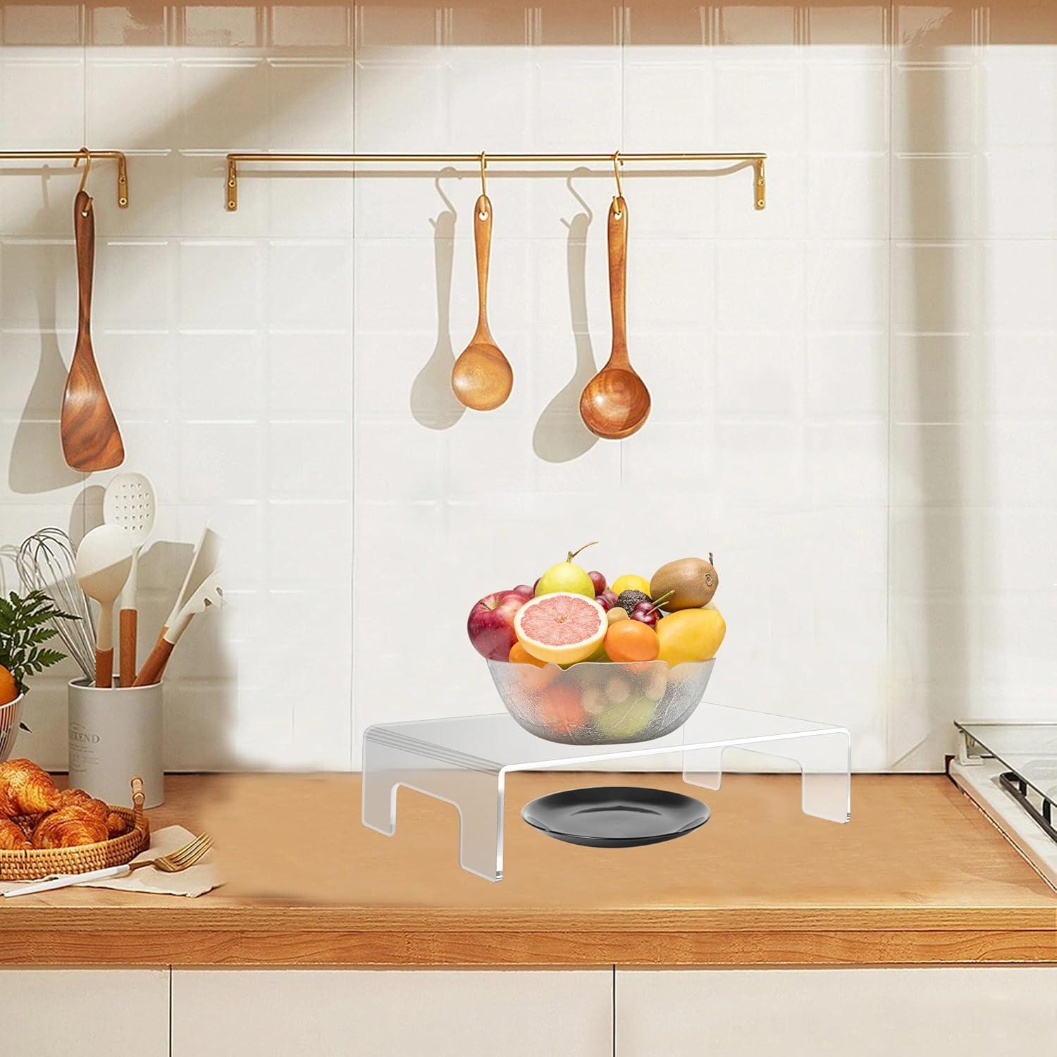 Soporte de Acrílico Transparente Jusalpha 30.48x20.32cm