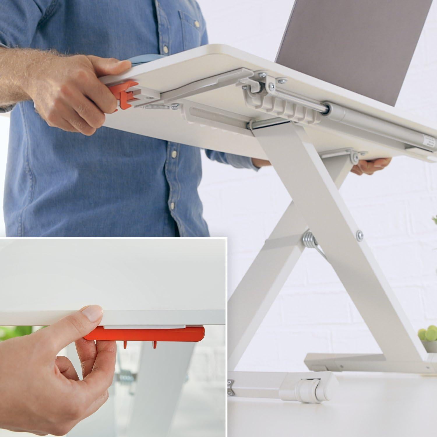 Convertidor de Escritorio Ergonómico Leitz Ergo Ajustable 4.8-31 cm