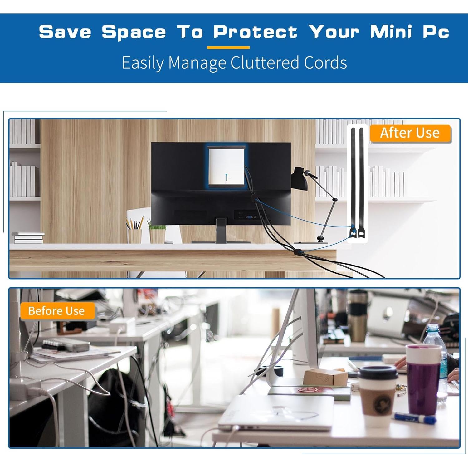 Soporte VESA para Mini PC Beelink S12 Pro y SER3/SER5