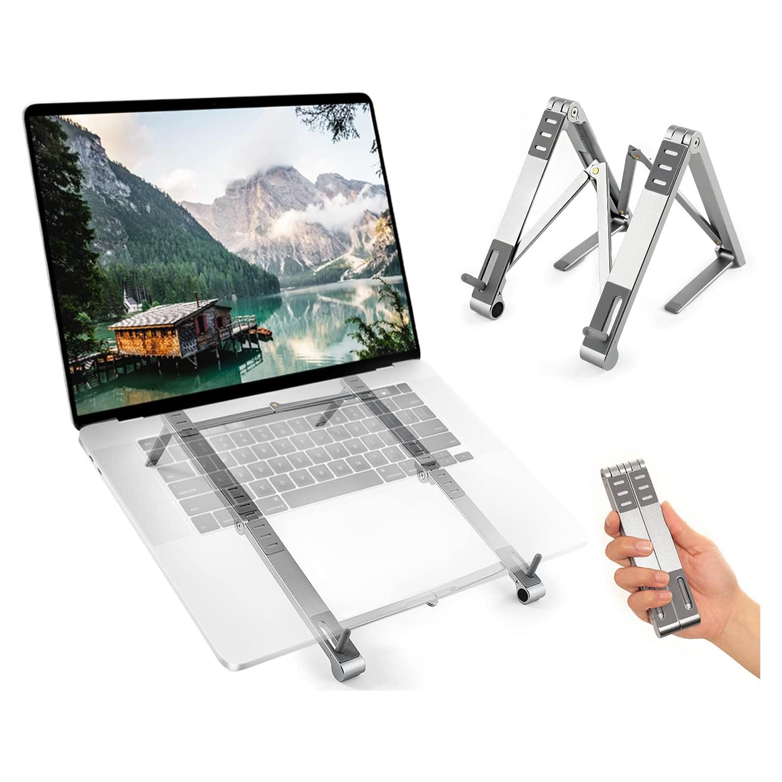 Soporte Multifuncional 3-en-1 Whardeeg Magic X1 Plata