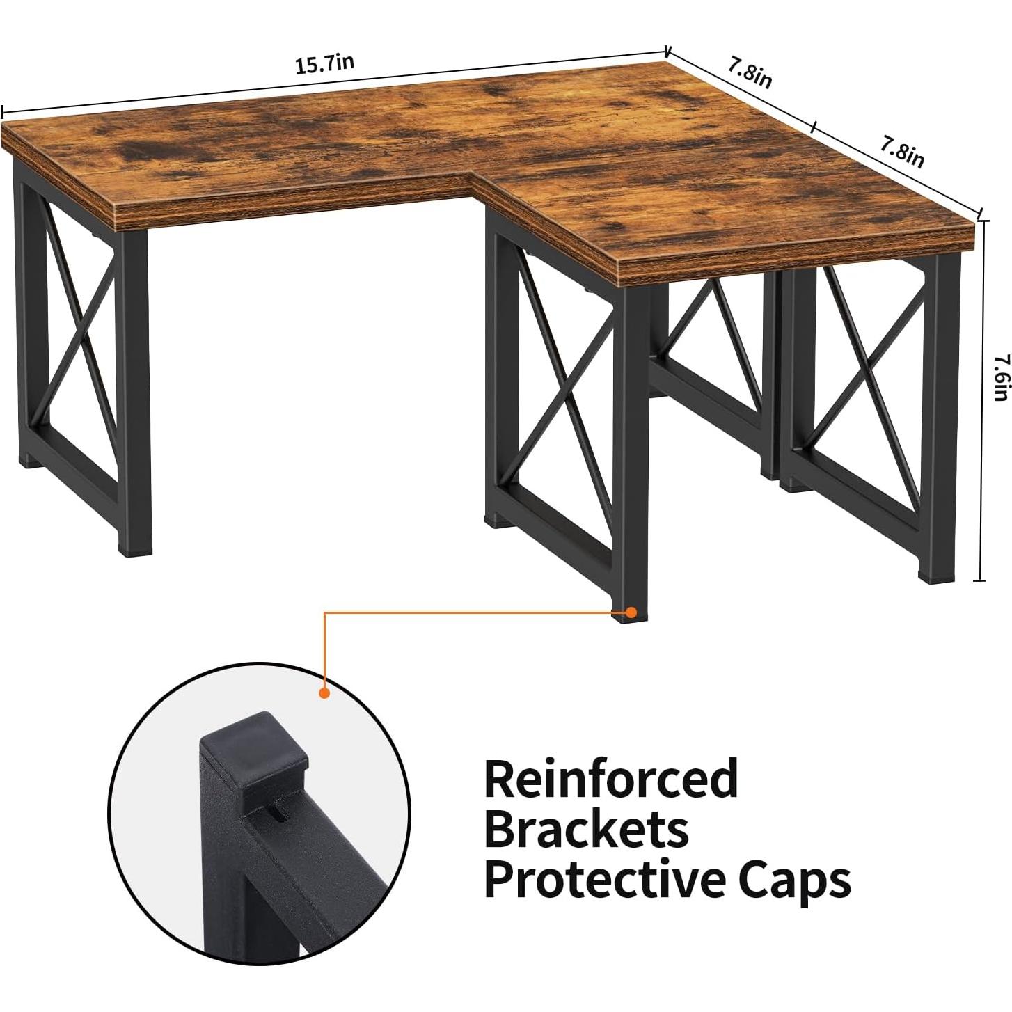 Estante de Escritorio Honiter X1, Organizador 40 cm, 2 Niveles