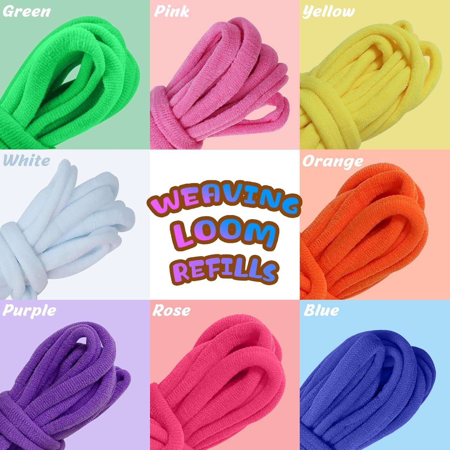 Relleno de Telar PREBOX 288 Piezas 8 Colores 17.78 cm