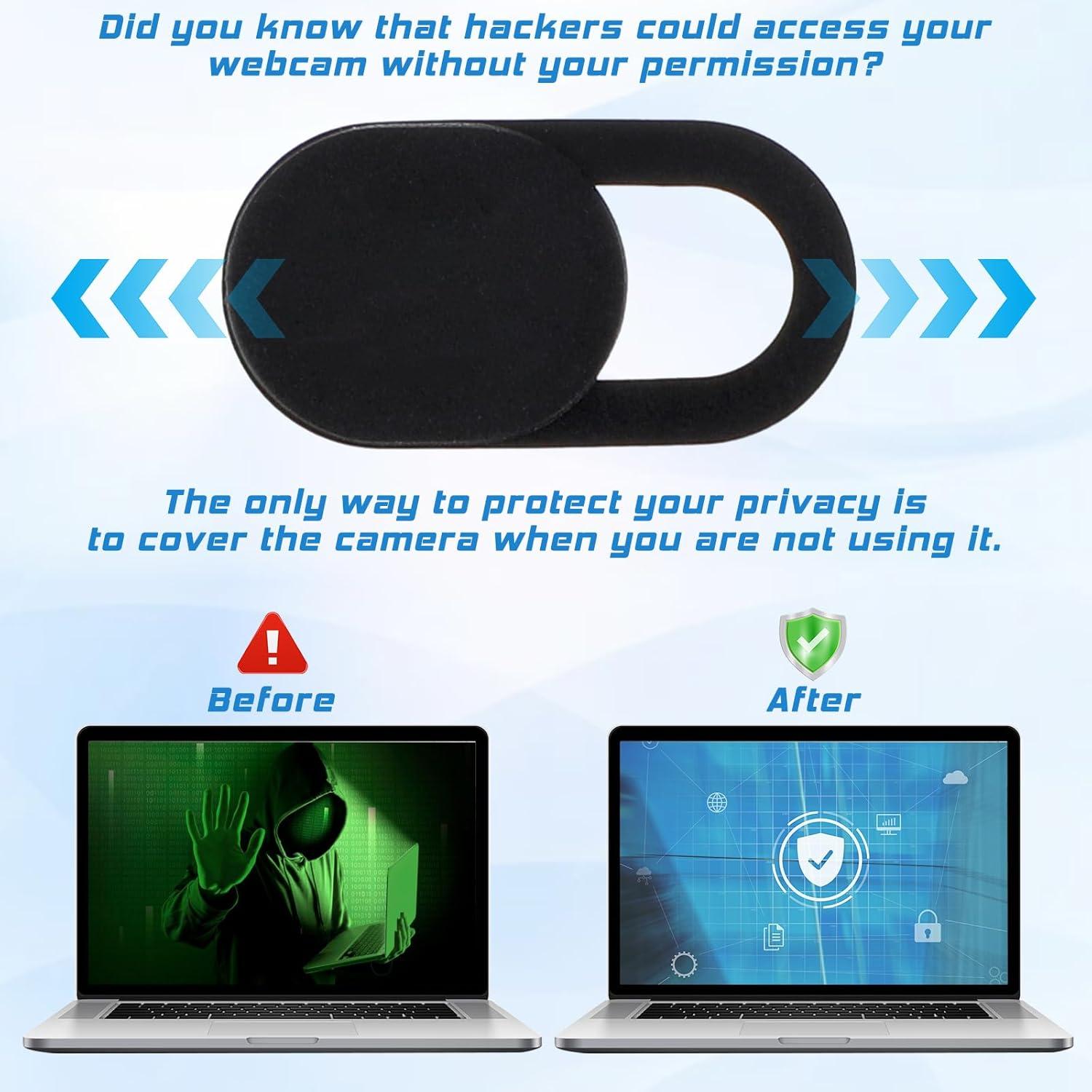 30 Piezas Cubierta de Webcam LIQWEI para Laptop y Smartphone