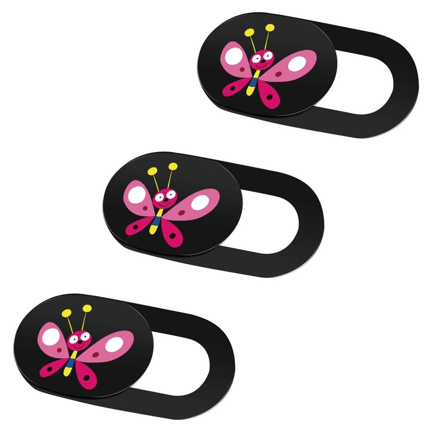 Cubierta de Webcam Deslizante SIREG SYG0422 Ultra Delgado 3 Paquete