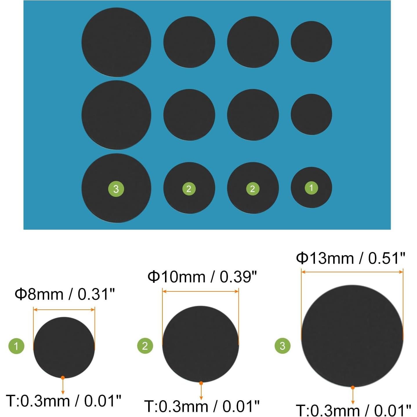 Cubierta de Webcam Deslizante MECCANIXITY 12 Paquete Negra