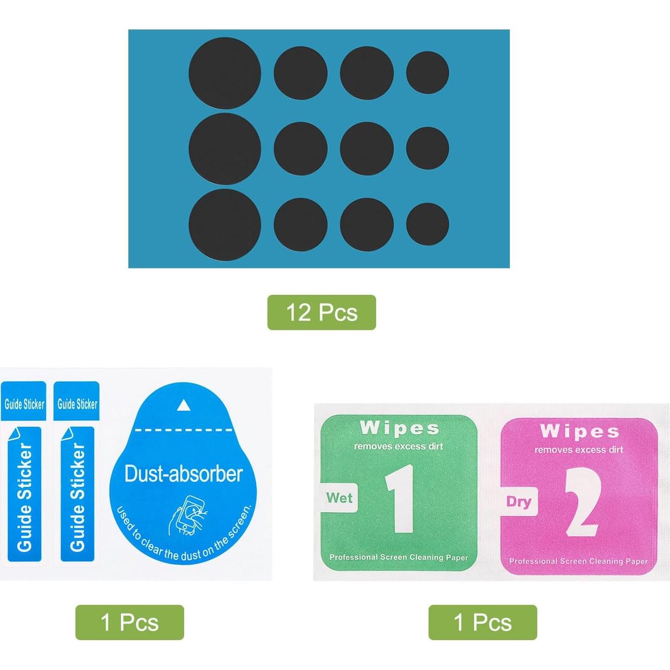 Cubierta de Webcam Deslizante MECCANIXITY 12 Paquete Negra