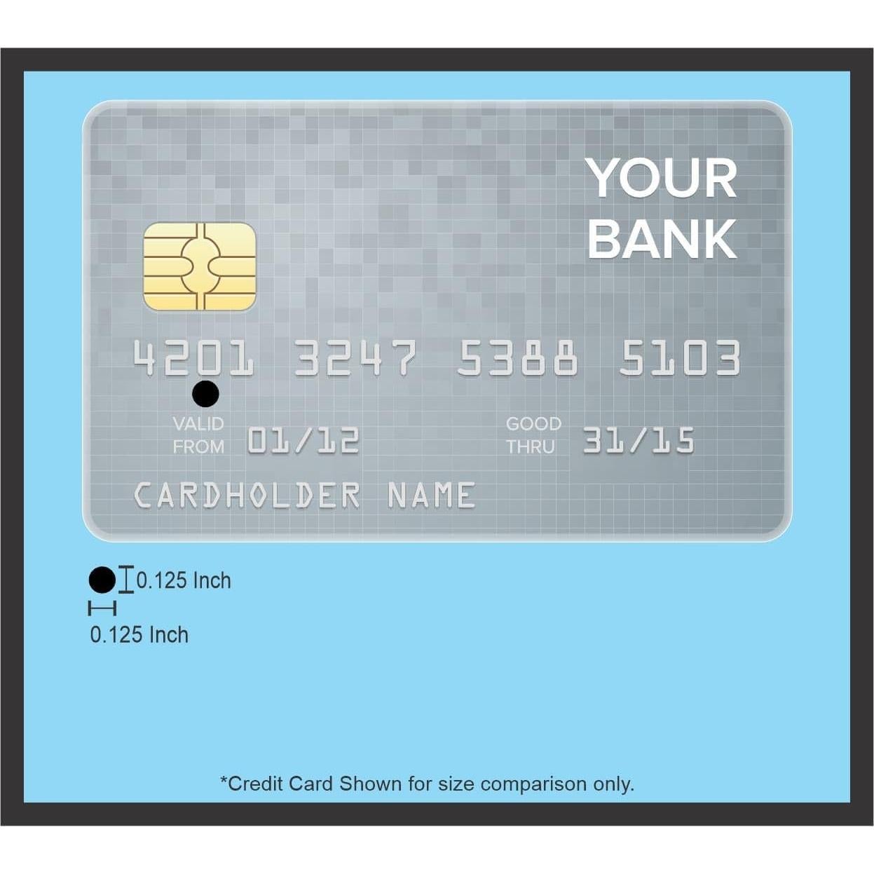 StickerTalk Puntos Negros para Cámara - 68 Stickers 0.32 cm