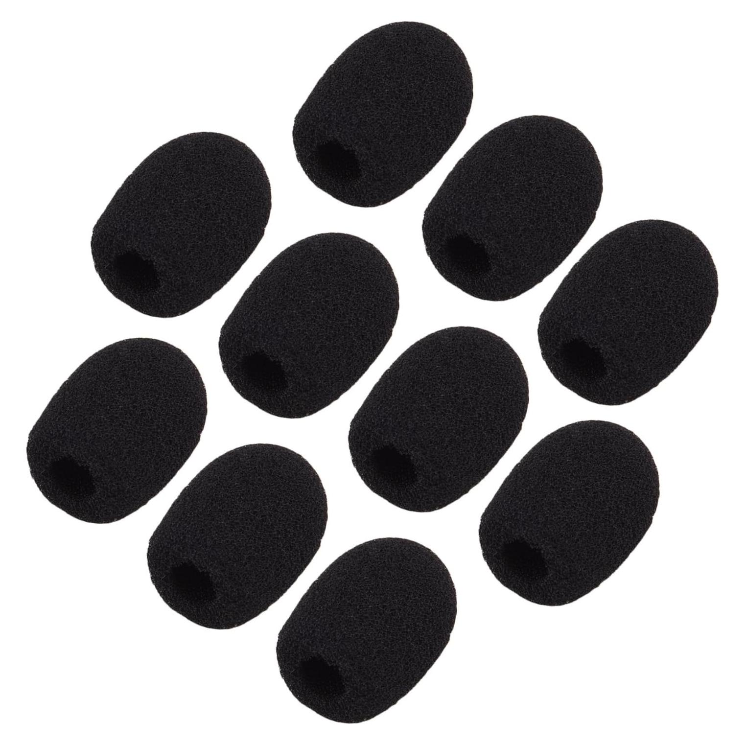 Funda de Espuma para Micrófono de Solapa SunmnDirect - 10 Unidades