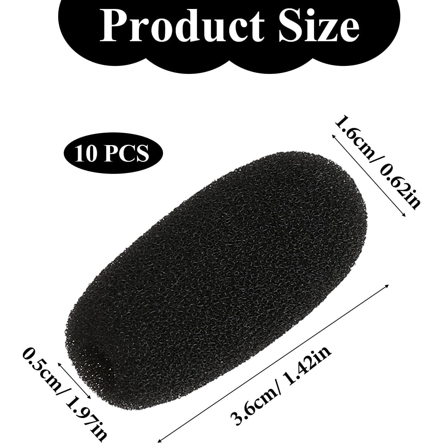 10 Fundas de Micrófono Espuma Alta Densidad Protección