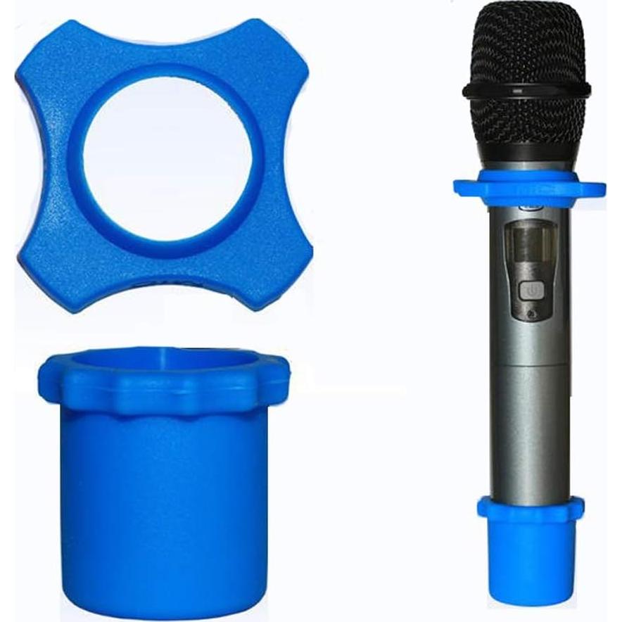 12 Piezas Filtro Antivibración Micrófono Espuma Silicona