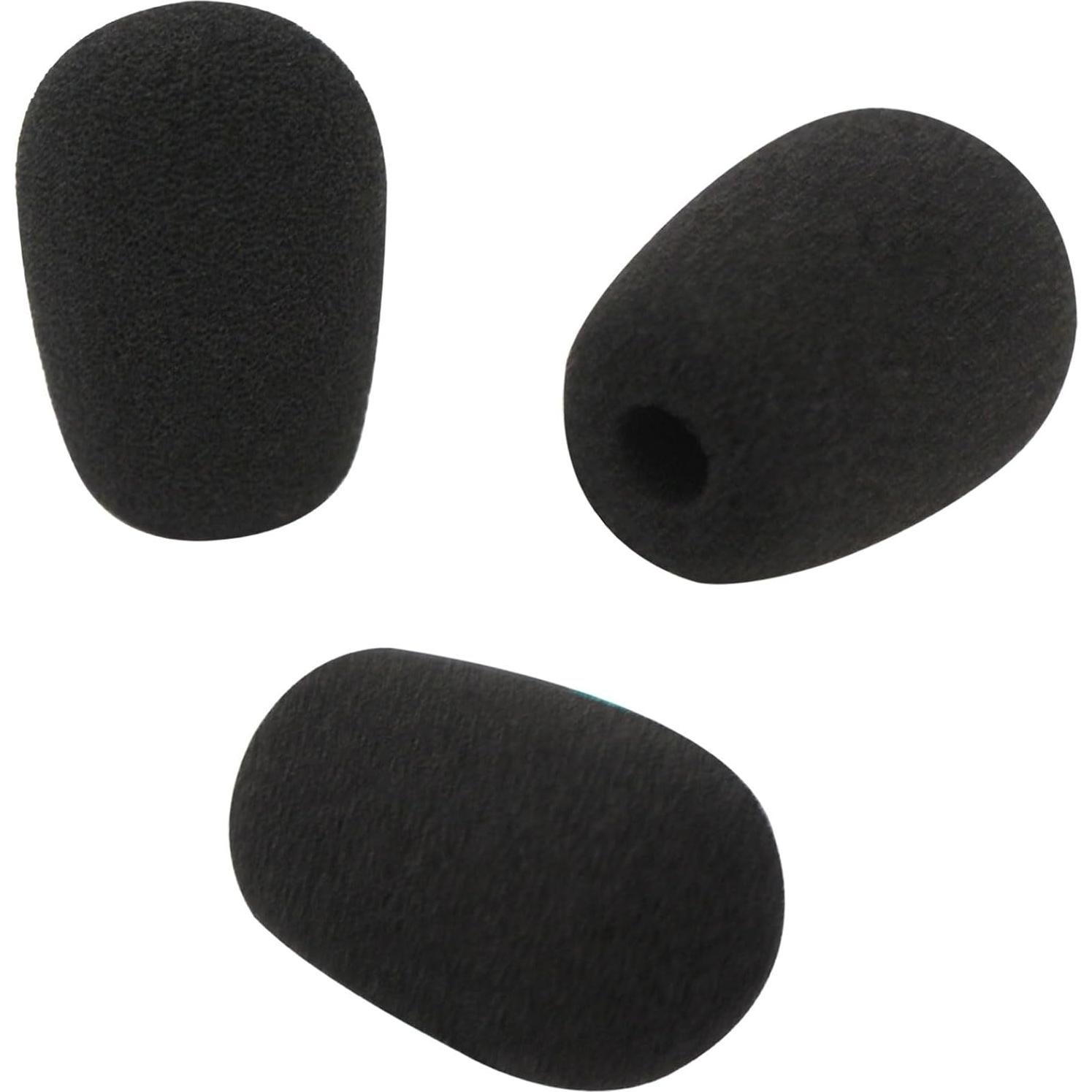 Paquete de 12 Cubiertas de Espuma para Micrófono HIYANCO