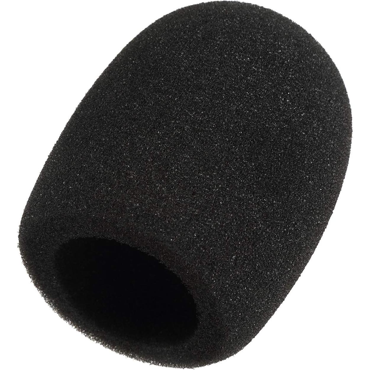 Funda de Espuma para Micrófono 40 Piezas Negra Foraineam