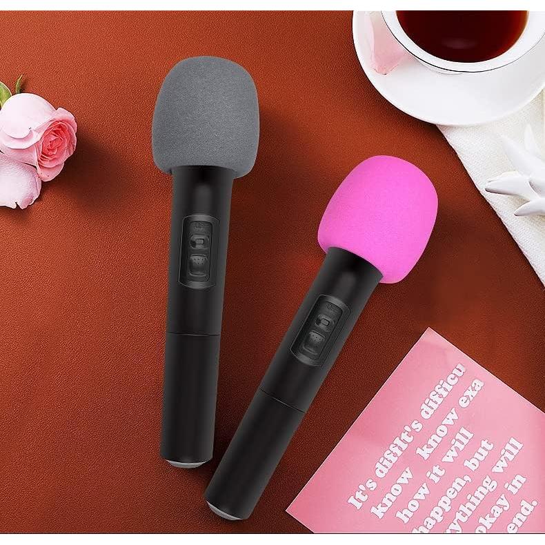 Funda de Micrófono Espuma Fielect 5 Piezas Rosa 55x70mm