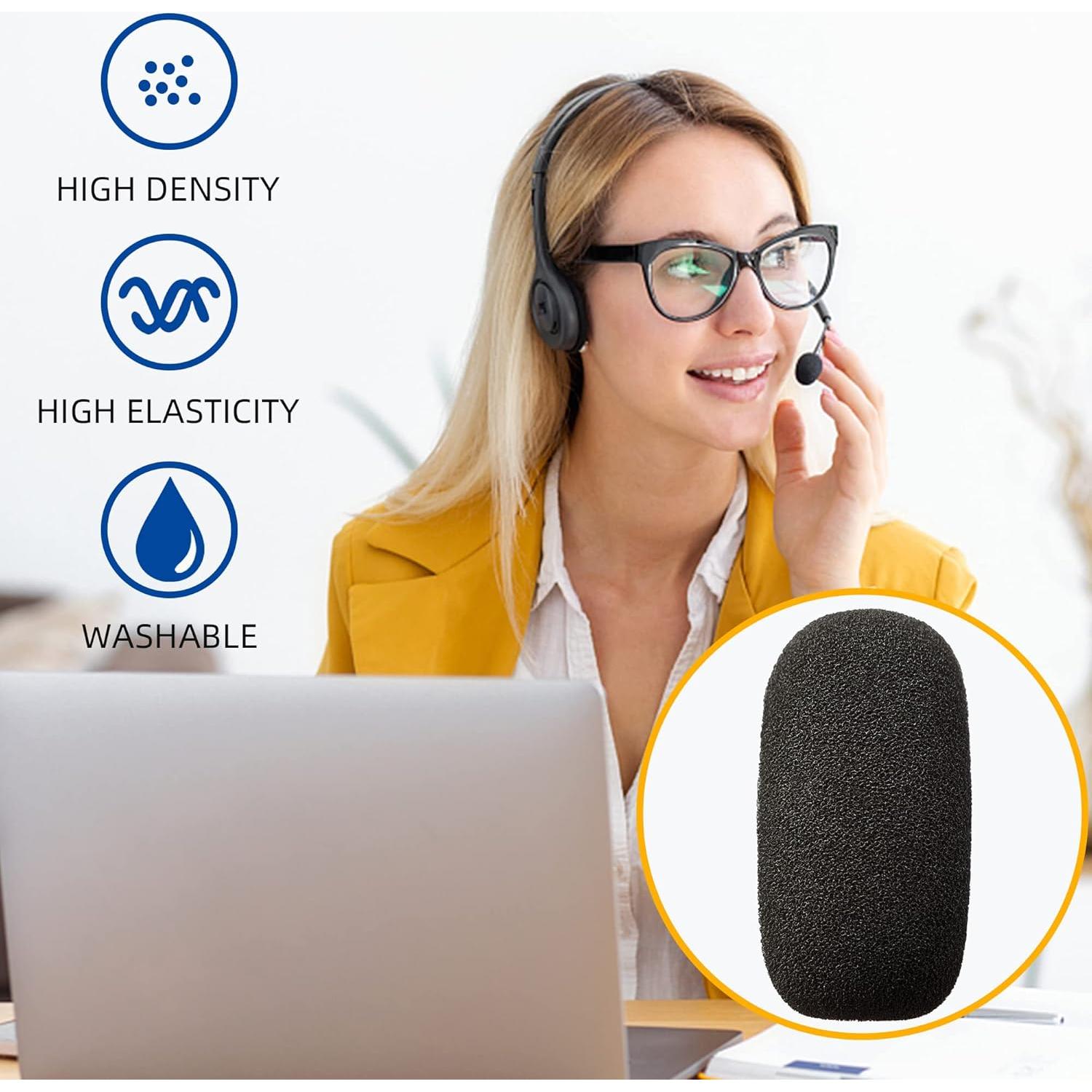 Paquete de 10 pantallas de espuma para micrófonos lavalier VPO-MW