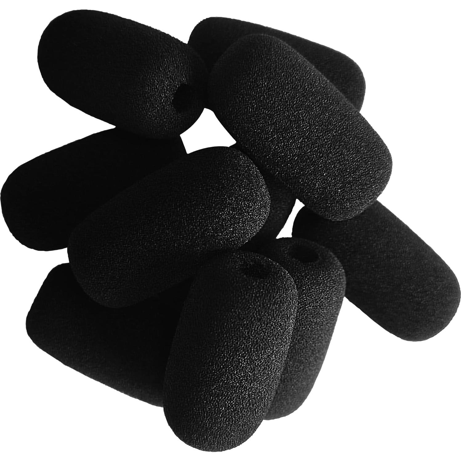 Paquete de 10 pantallas de espuma para micrófonos lavalier VPO-MW