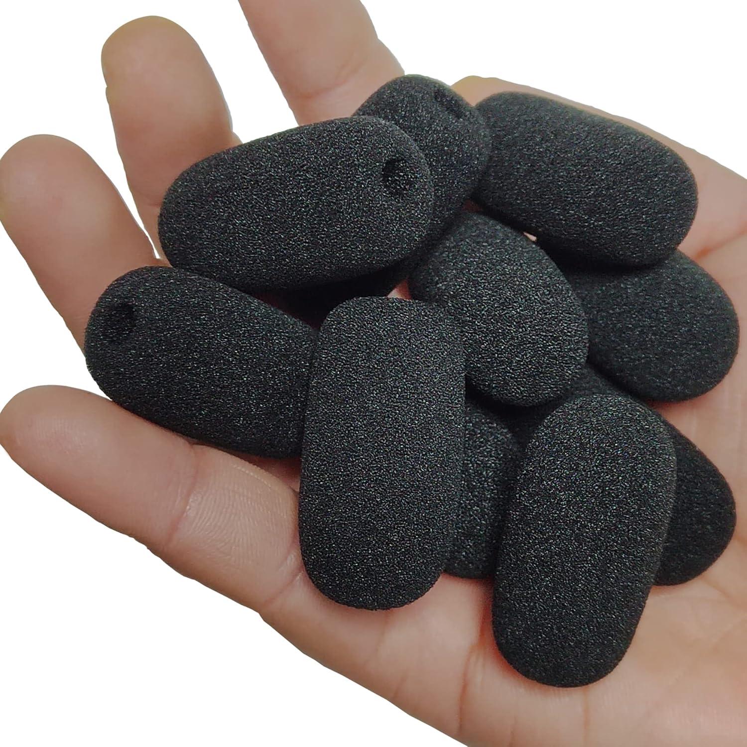 Paquete de 10 pantallas de espuma para micrófonos lavalier VPO-MW