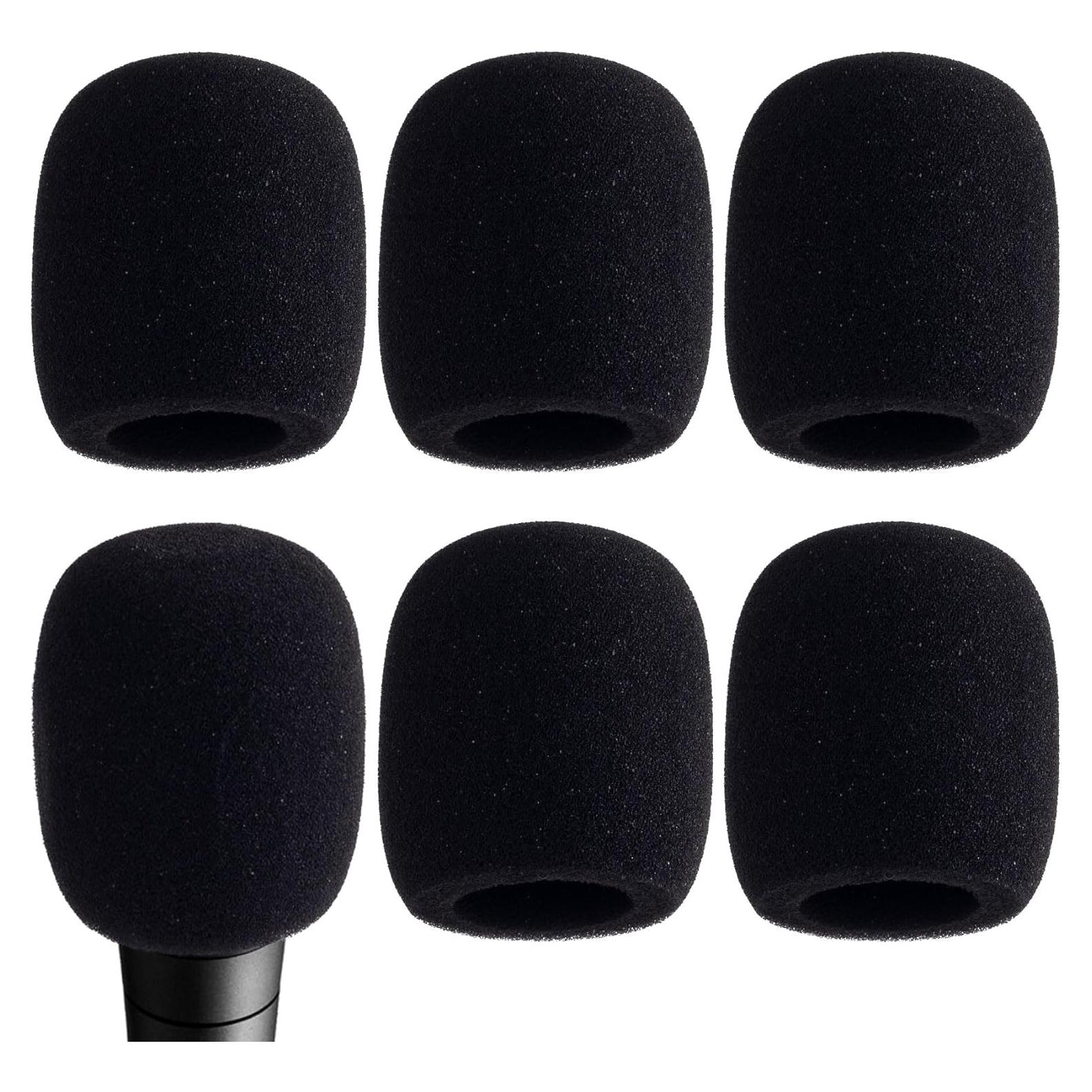 Cubiertas de Micrófono Joez Wonderful 6pcs - Espuma Alta Densidad