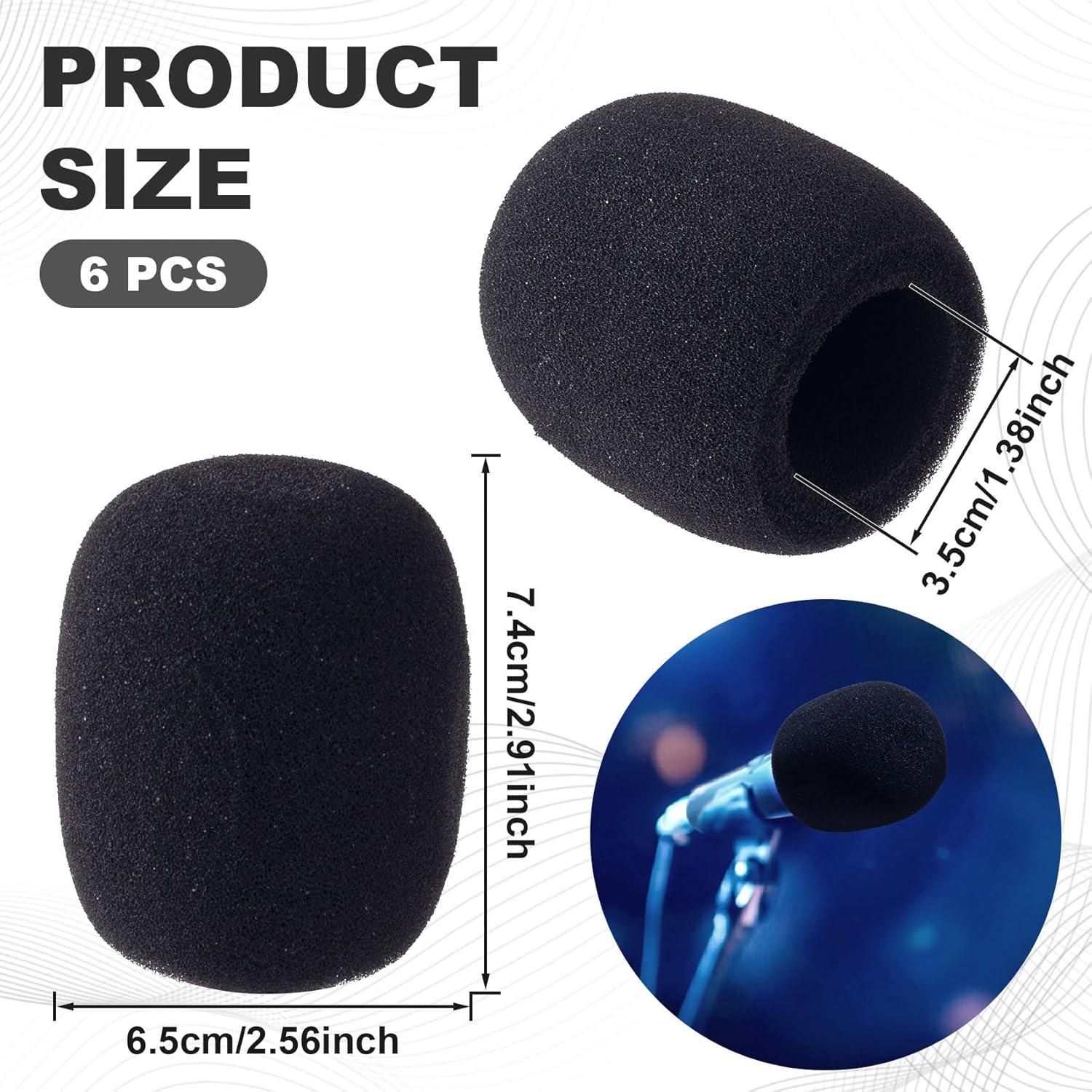 Cubiertas de Micrófono Joez Wonderful 6pcs - Espuma Alta Densidad