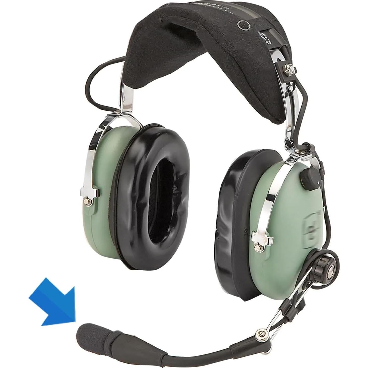 Cubierta de Micrófono LEFXMOPHY para David Clark M7A - 3 Pack