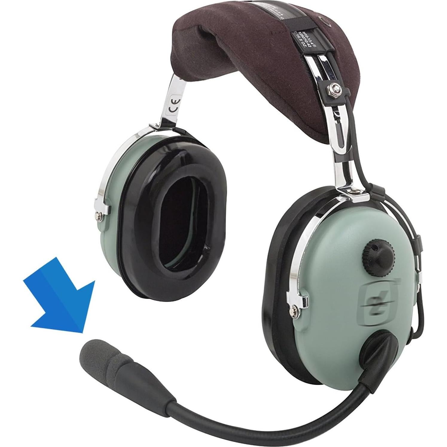 Cubierta de Micrófono LEFXMOPHY para David Clark M7A - 3 Pack